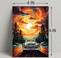 Journey Through The Fiery Skies Poster