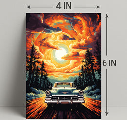 Journey Through The Fiery Skies Poster