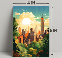 Urban Sunrise Poster