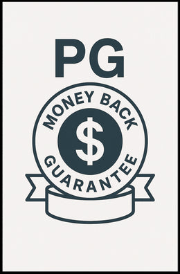 Money Back Guarantee Poster PosterGoat