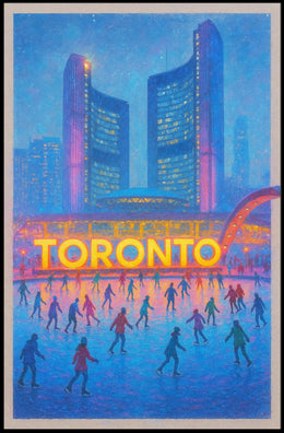 Toronto Winter Wonderland Poster