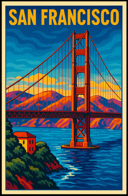 San Francisco Skyline Poster