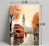 Autumn In London Poster PosterGoat