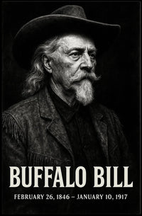 Buffalo Bill Heritage Art Print - Cultural or Heritage Poster