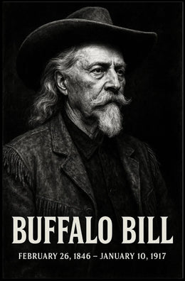 Buffalo Bill Heritage Art Print - Cultural or Heritage Poster