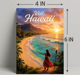 Visit Hawaii Poster PosterGoat