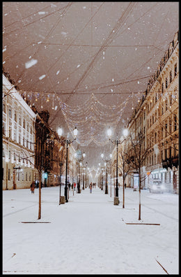 Winter Wonderland Street Poster