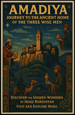 Amadiya Journey to the Ancient Home of the Three Wise Men Poster