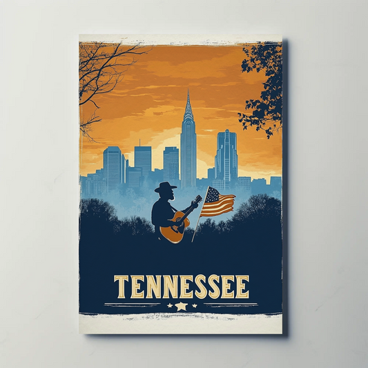 Tennessee Vintage Poster