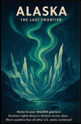 Alaska The Last Frontier Poster
