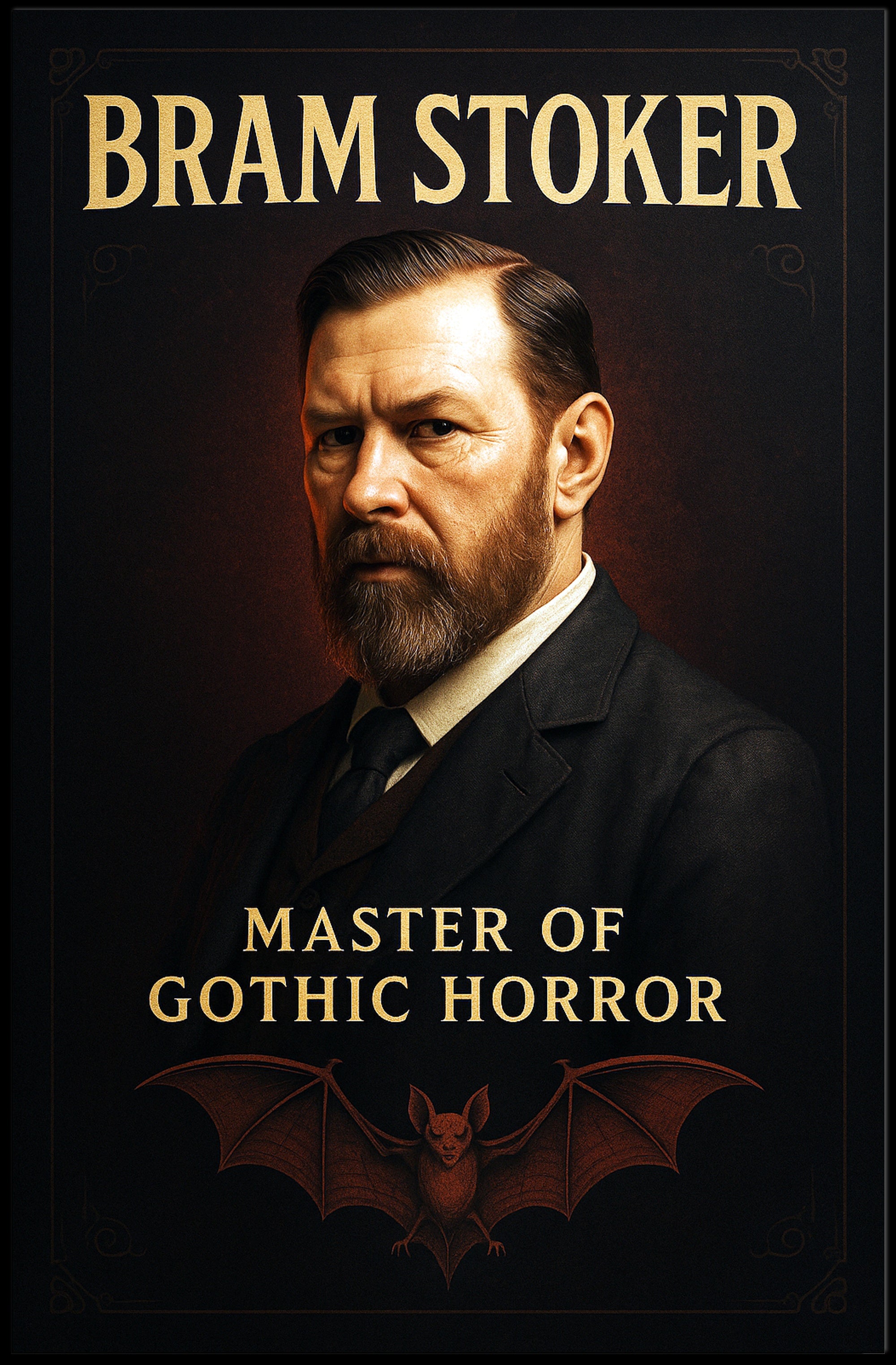 Bram Stoker Master of Gothic Horror Poster