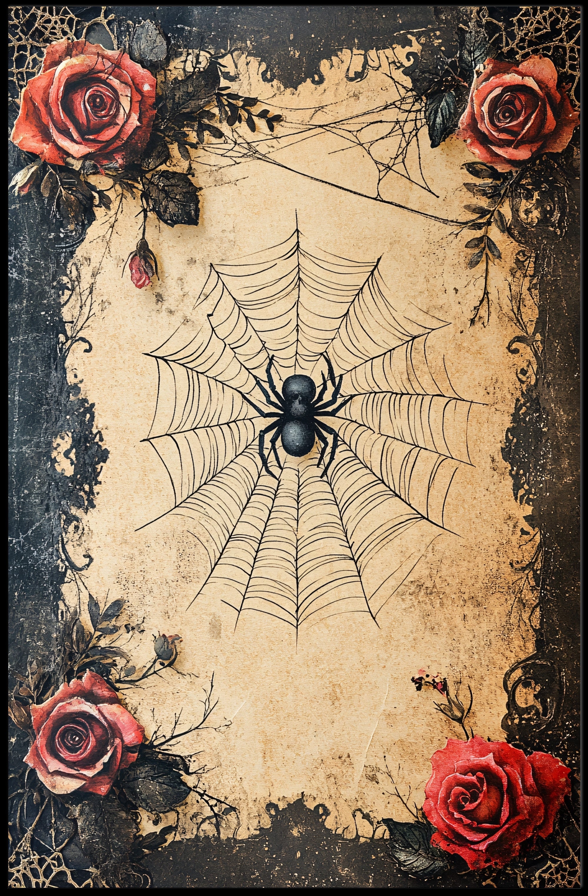 Web Of Elegance Poster