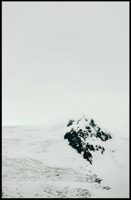 Serene Snow-Covered Mountain National Park Poster
