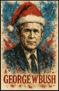 George W. Bush 43rd President of the United States Christmas SeriesPoster