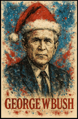 George W. Bush 43rd President of the United States Christmas SeriesPoster