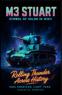 M3 Stuart Symbol of Valor Poster PosterGoat
