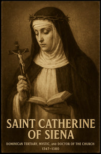 Saint Catherine Of Siena Poster