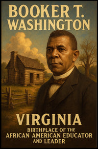 Booker T Washington Educator Heritage Collector Poster