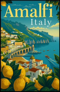 Amalfi, Italy Poster