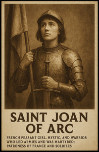 Saint Joan Of Arc Poster