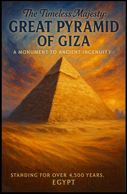 The Timeless Majesty: Great Pyramid of Giza Poster