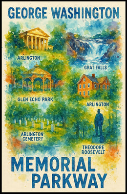 George Washington Memorial Parkway Poster
