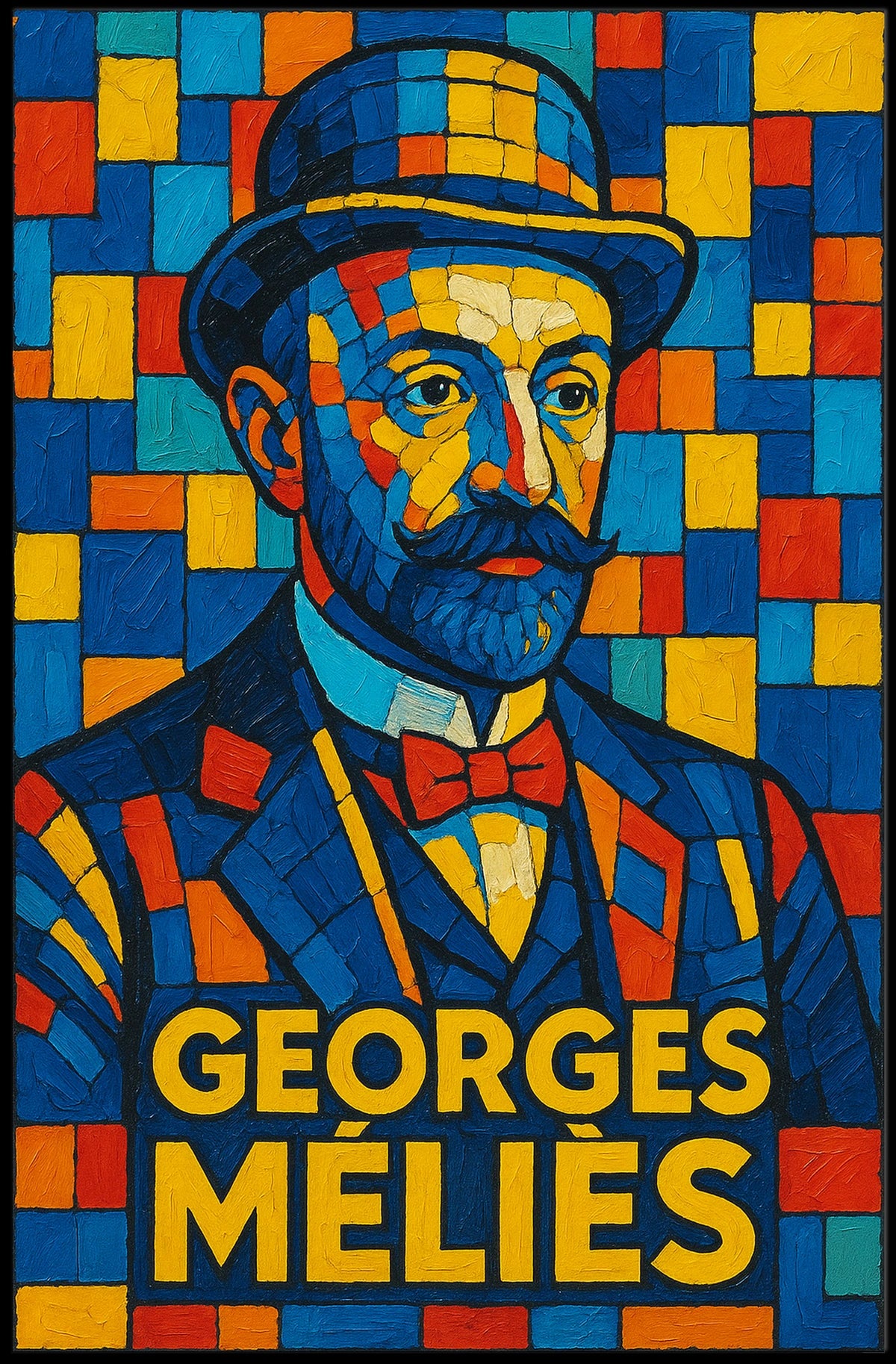 Georges Méliès Cinematic Pioneer Poster