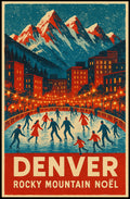 Denver Winter Wonderland Poster