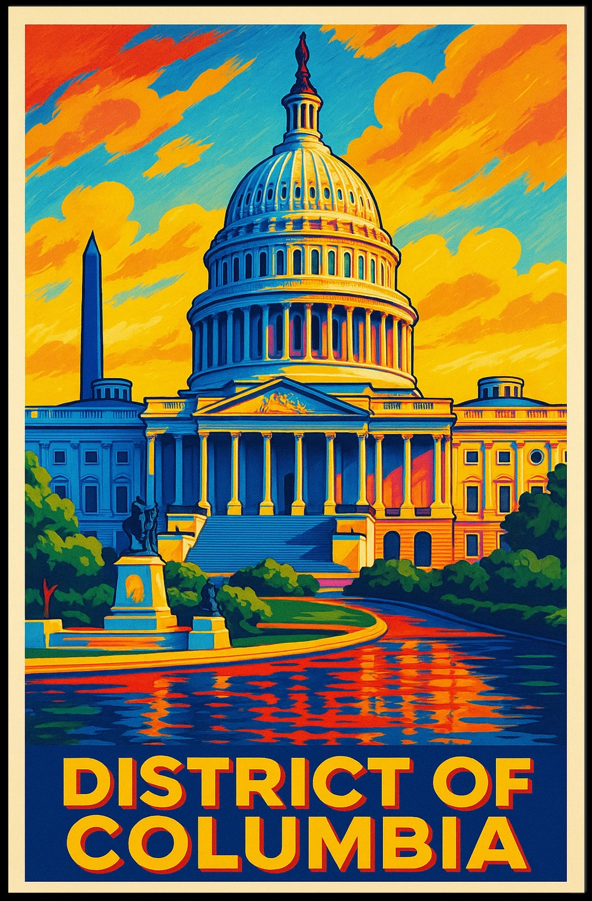 District Of Columbia Poster