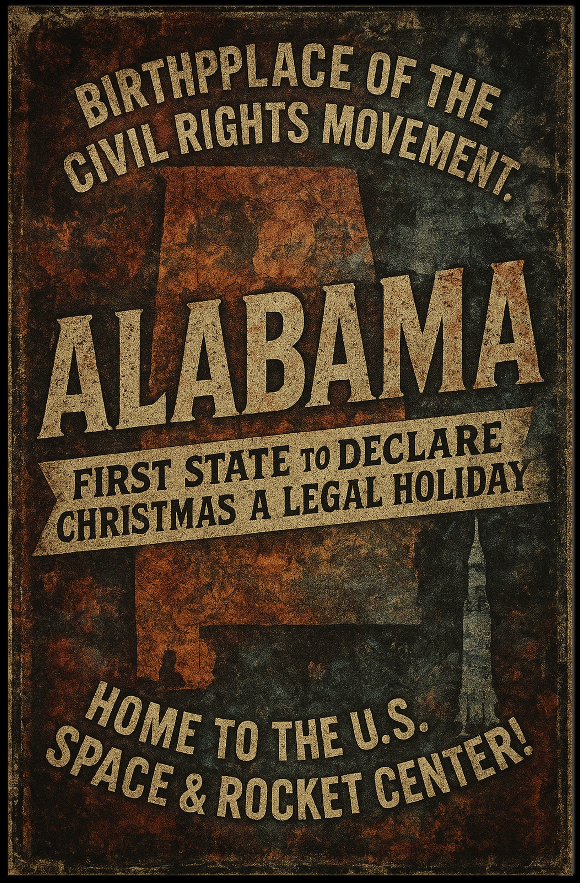 Alabama Heritage Poster