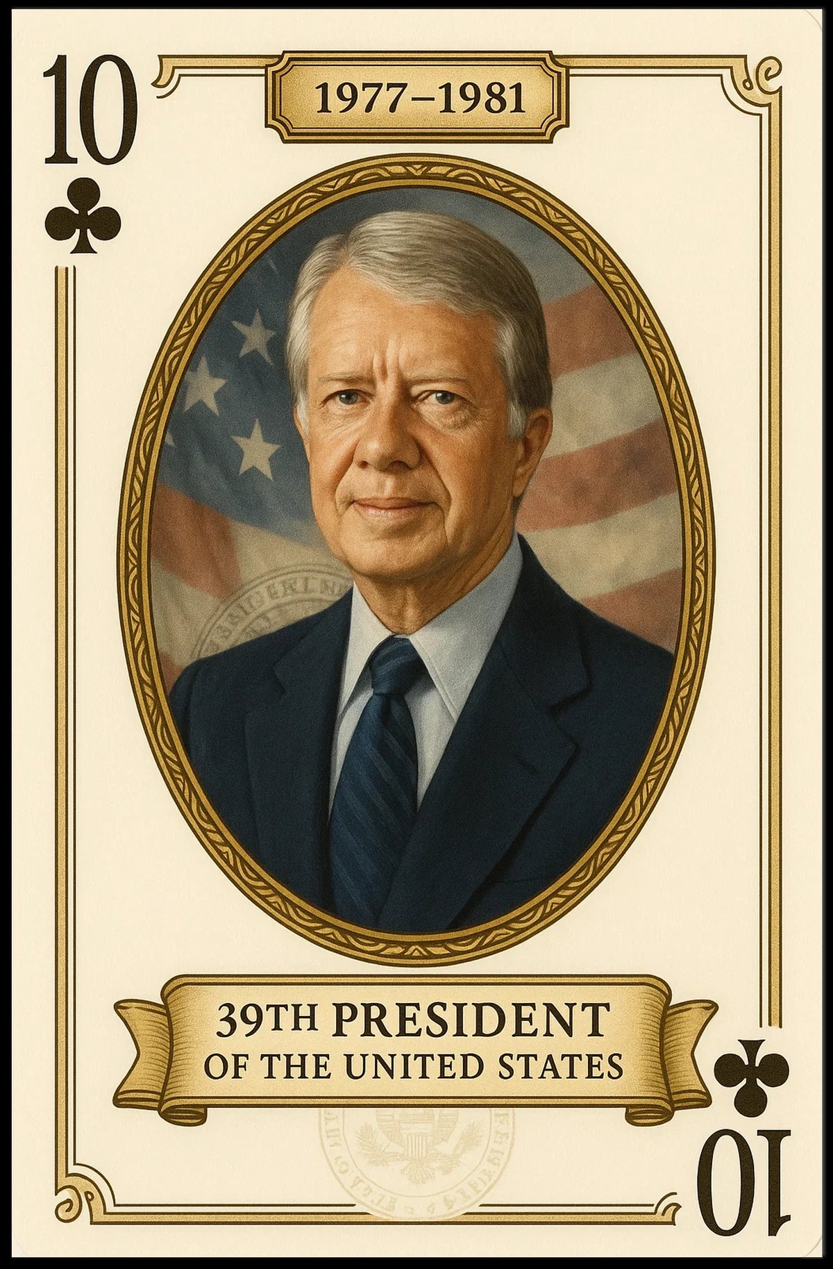 39th President Of United States Poster