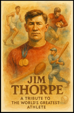 Jim Thorpe Celebrating a Sports Legend Poster