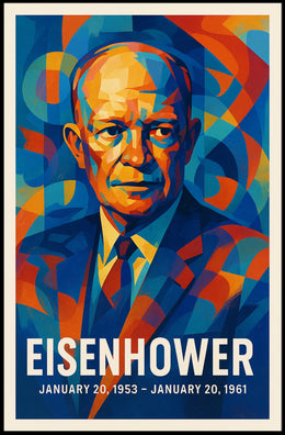 Collector Vintage Eisenhower Travel Poster