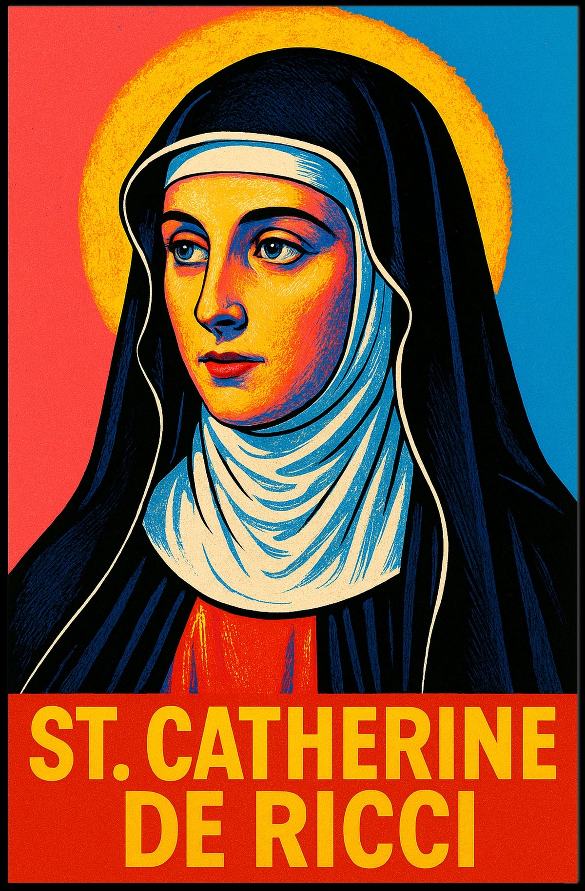 St. Catherine de Ricci Poster