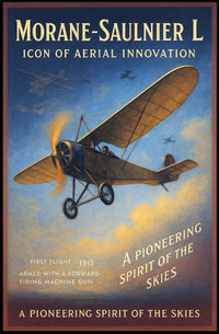 Morane-Saulnier L Icon of Aerial Innovation Poster PosterGoat
