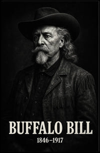 Buffalo Bill Western Icon - Historical or Presidential Poster