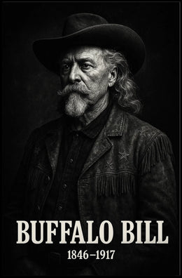 Buffalo Bill Western Icon - Historical or Presidential Poster