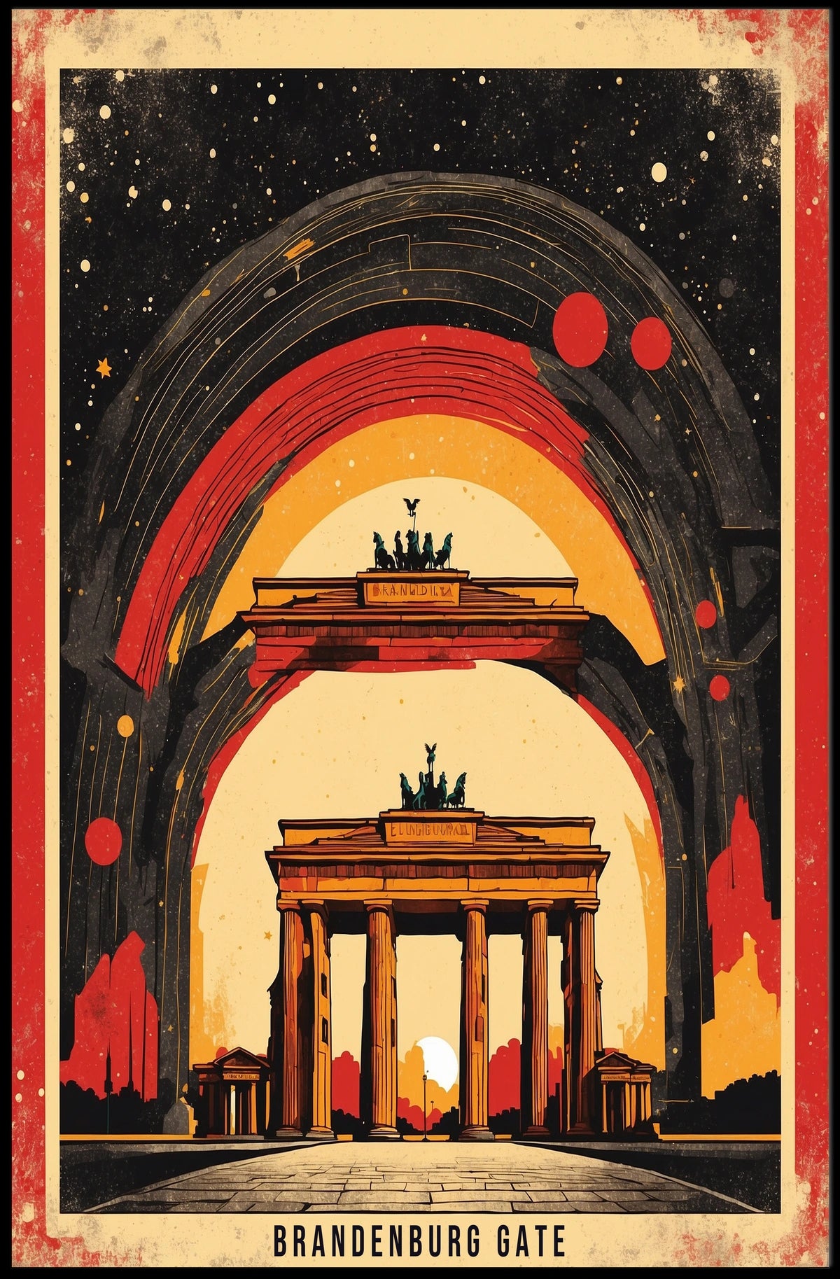 Brandenburg Gate Poster