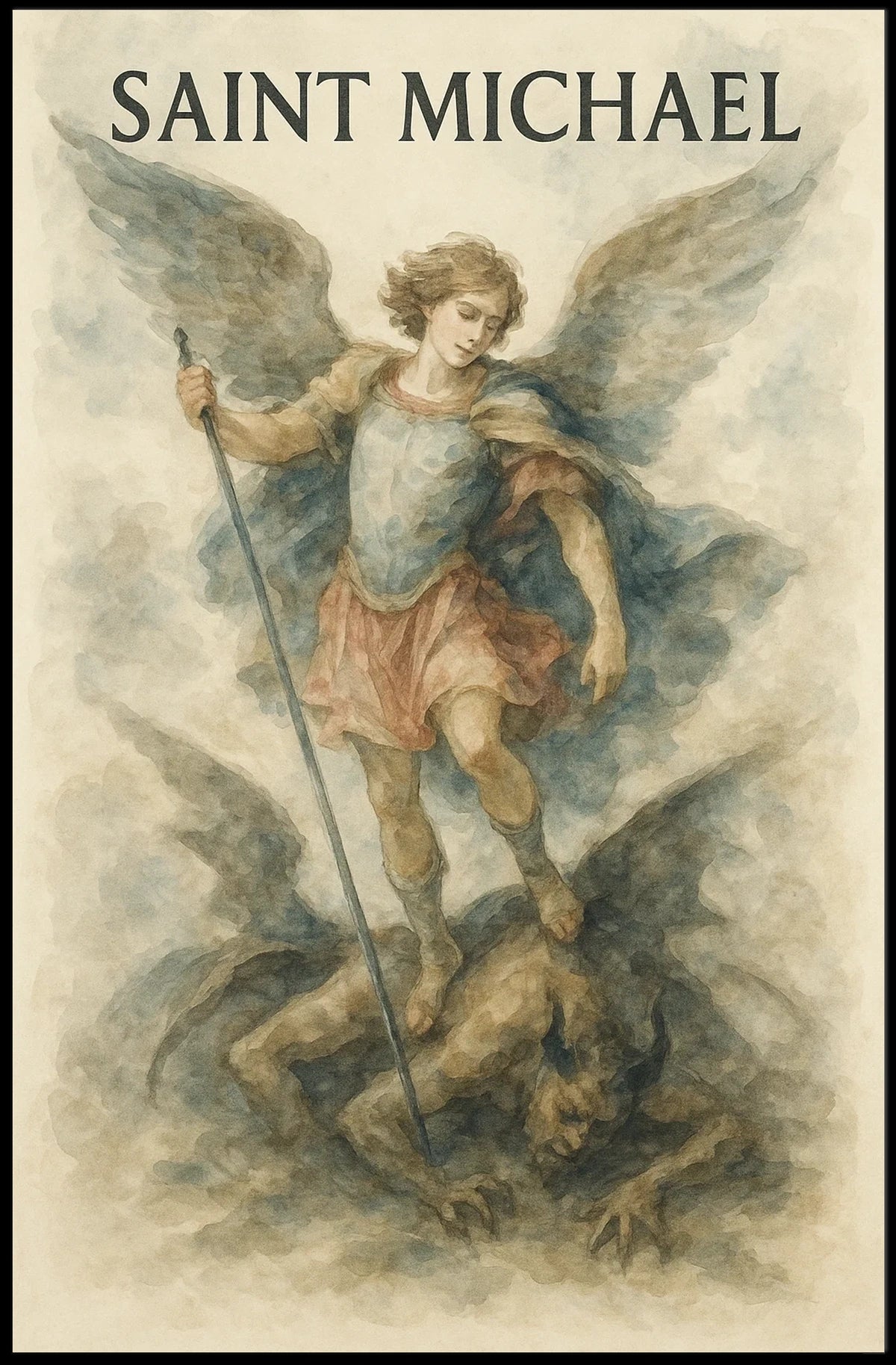 Archangel Michael Poster