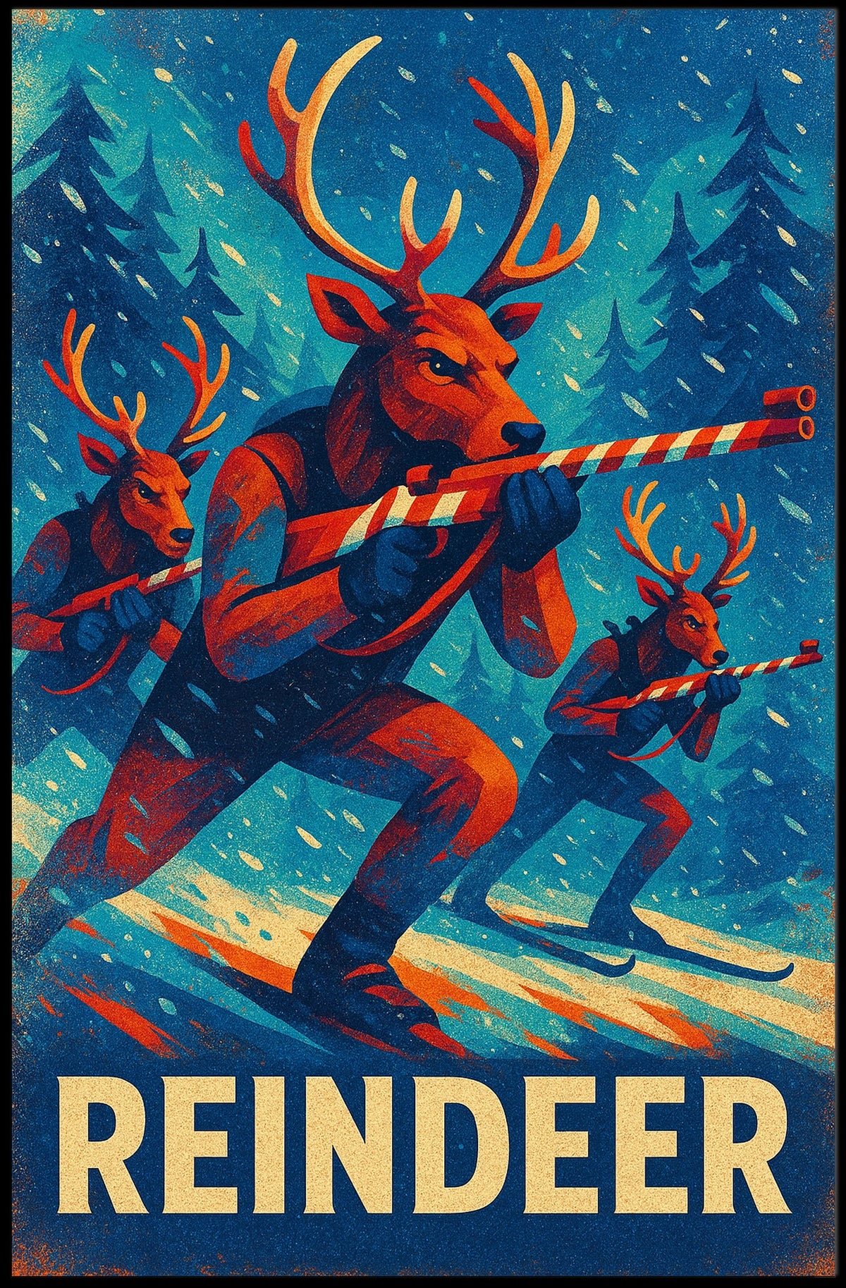 Reindeer Warriors Poster