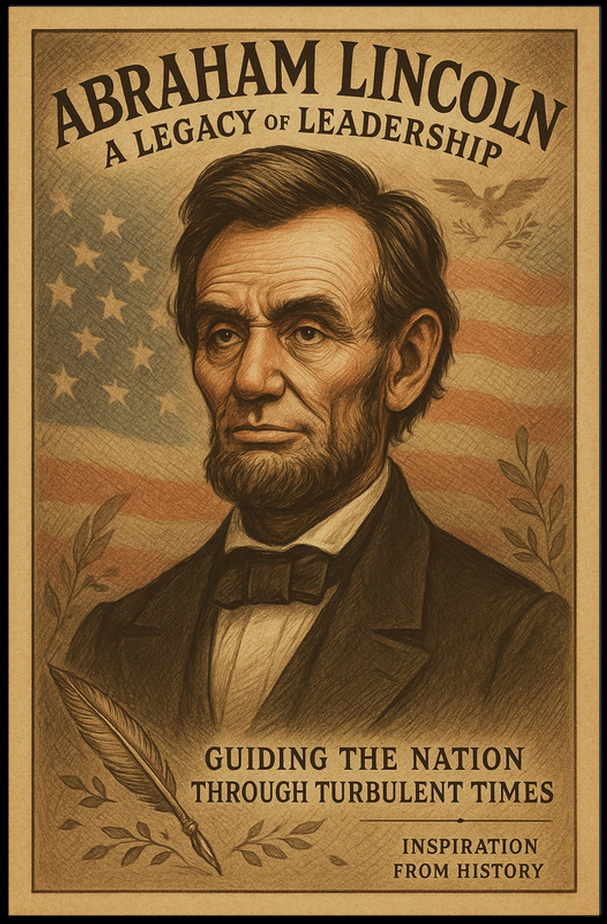 Abraham Lincoln A Legacy of Leadership Poster