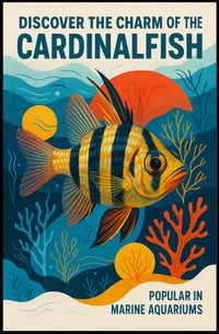 Discover The Charm Of The Cardinalfish Poster