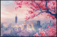 Blossoms Over Taipei Poster
