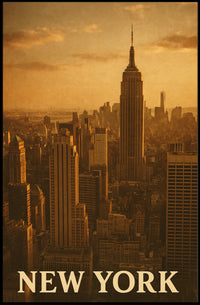 New York Skyline Poster