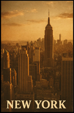 New York Skyline Poster
