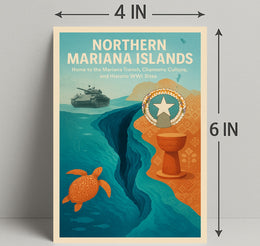 Northern Mariana Islands Cultural and Heritage Poster