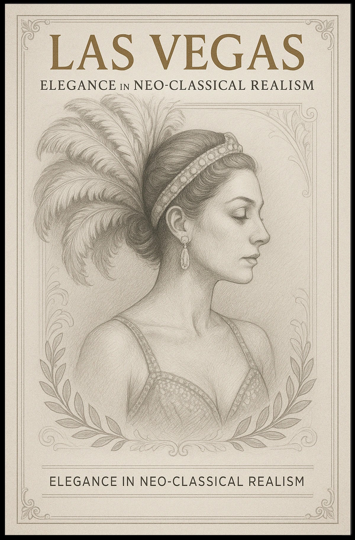 Elegance in Neo-Classical Realism Artistry Sophistication La Poster