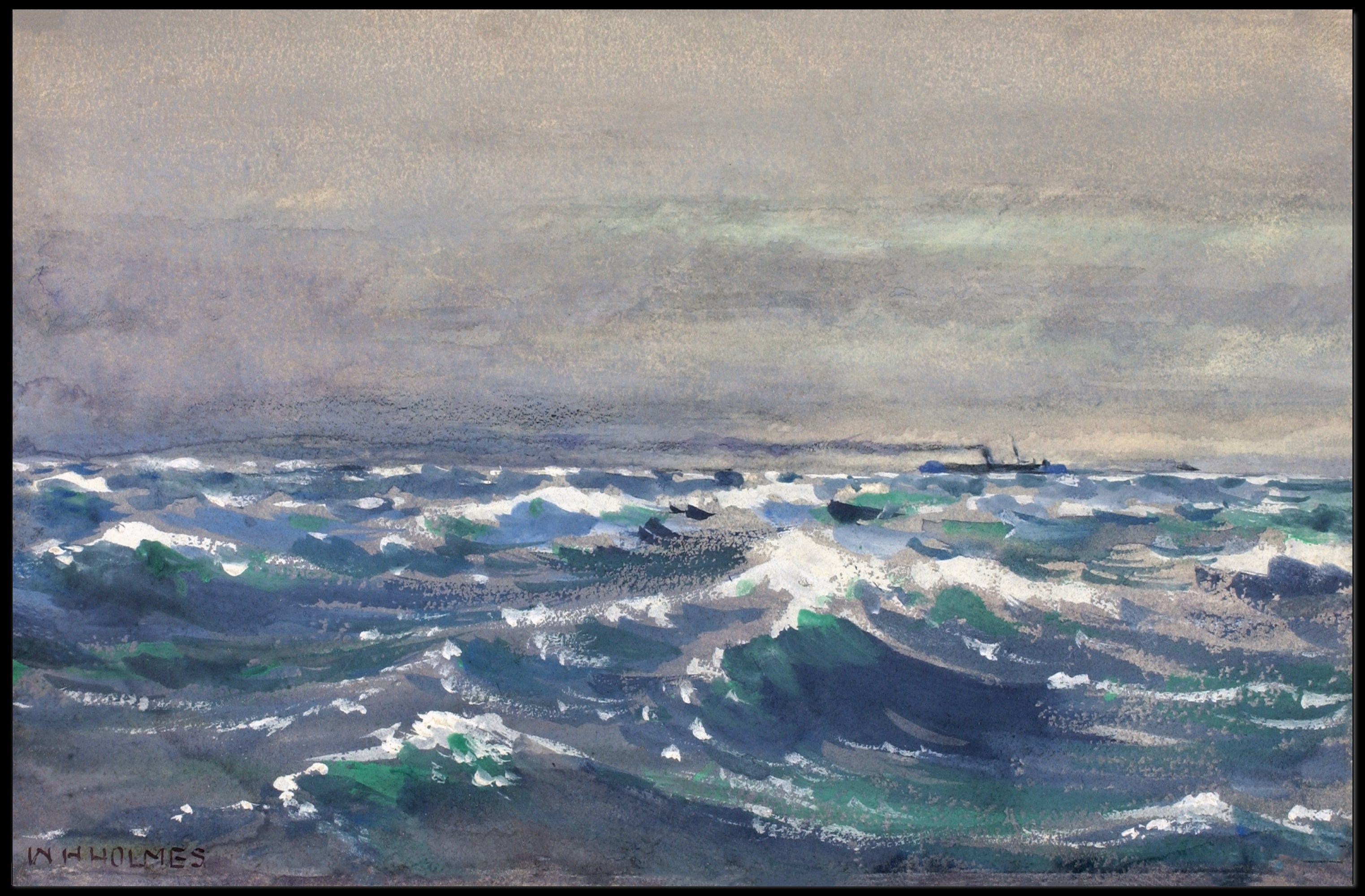 Seascape Serenity Poster