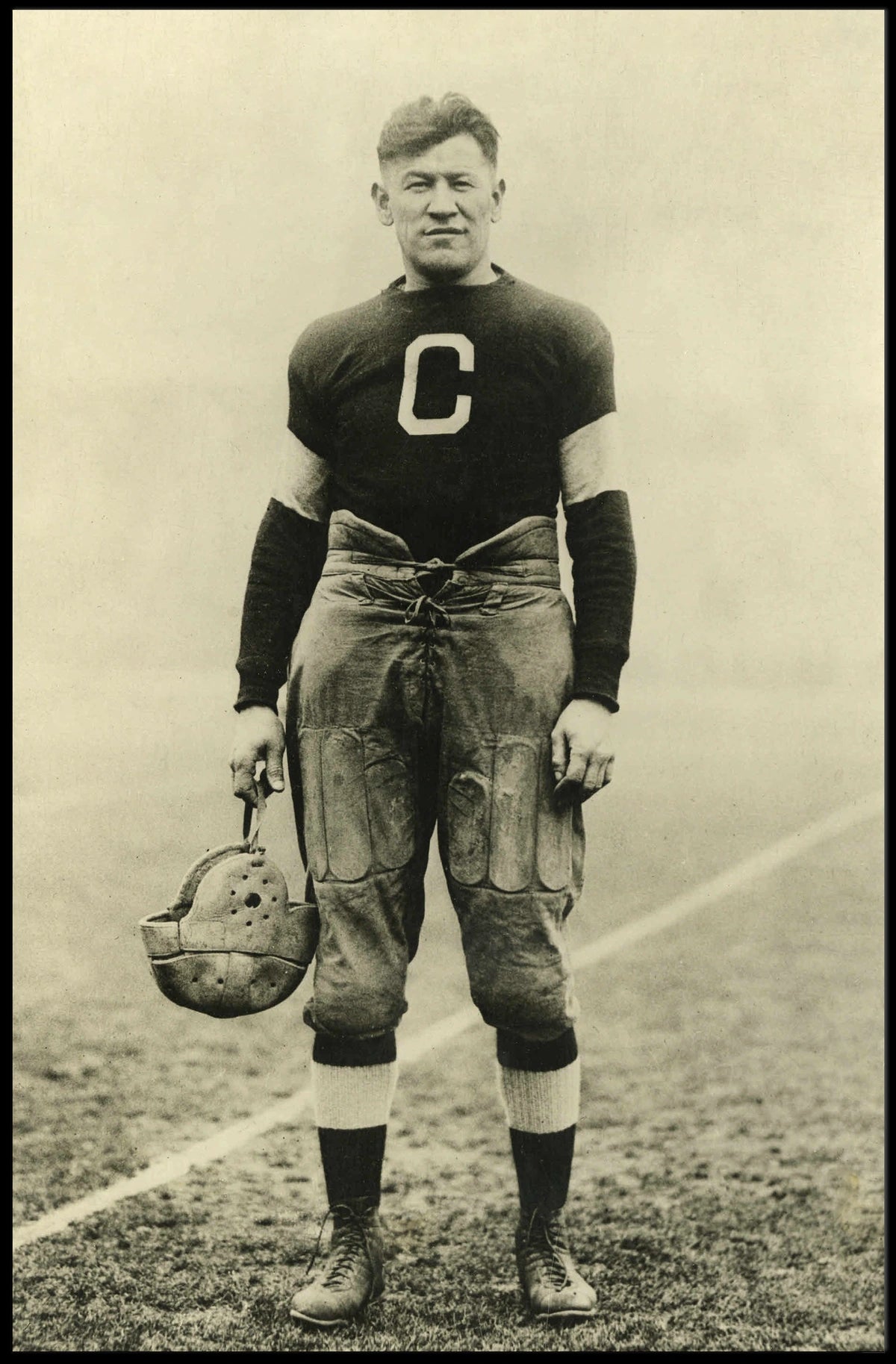 Vintage Football Legend Poster