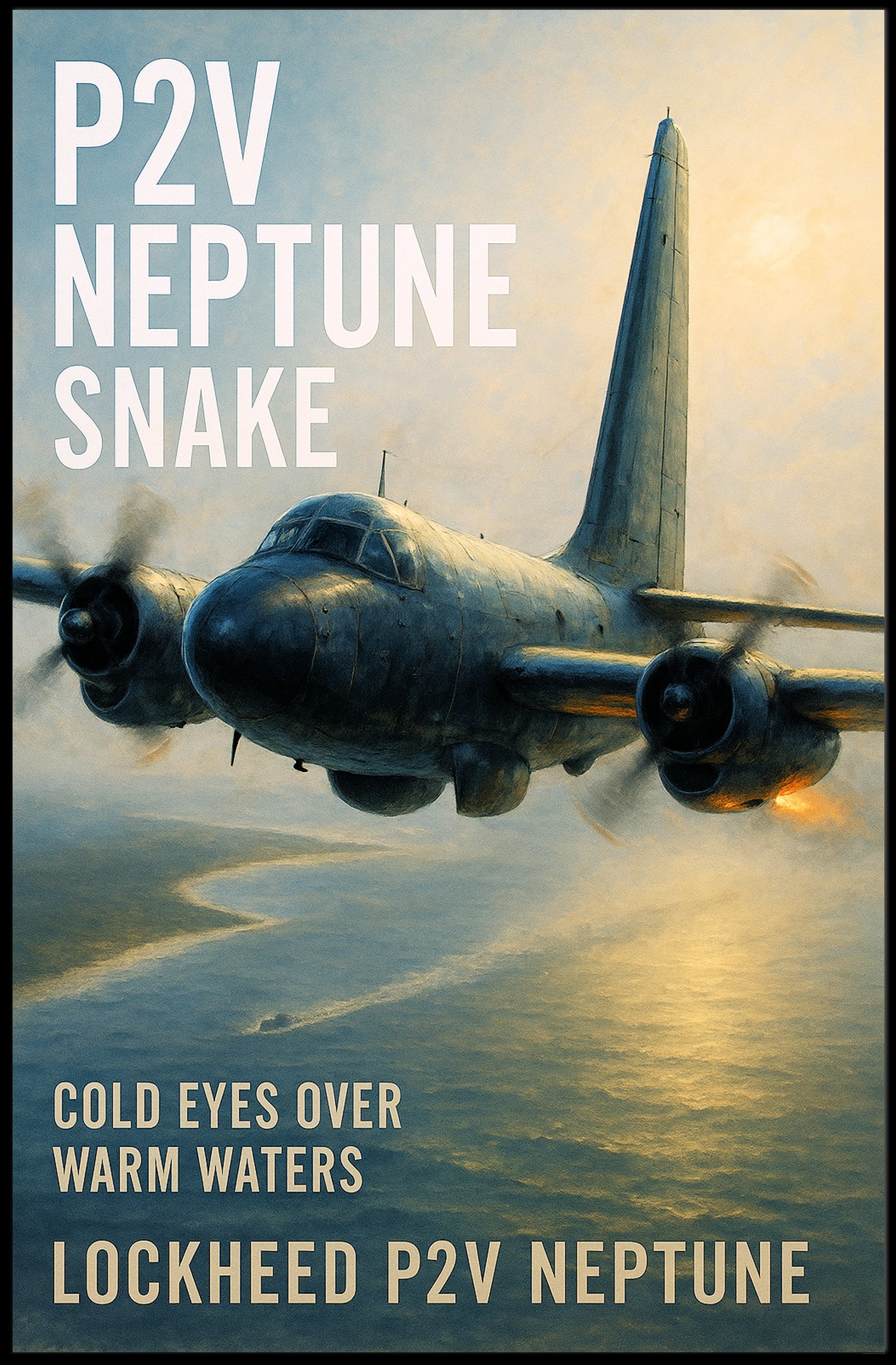 Cold Eyes Over Warm Waters Poster PosterGoat